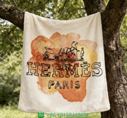Hermes Throw Blankets